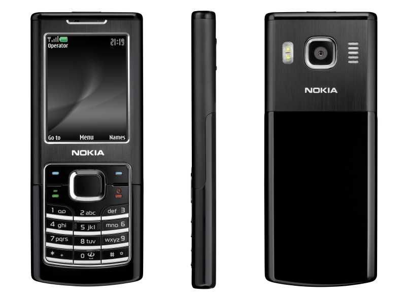 Оригинальный мобильный телефон Nokia 6500c Classic Black Нокиа 6500