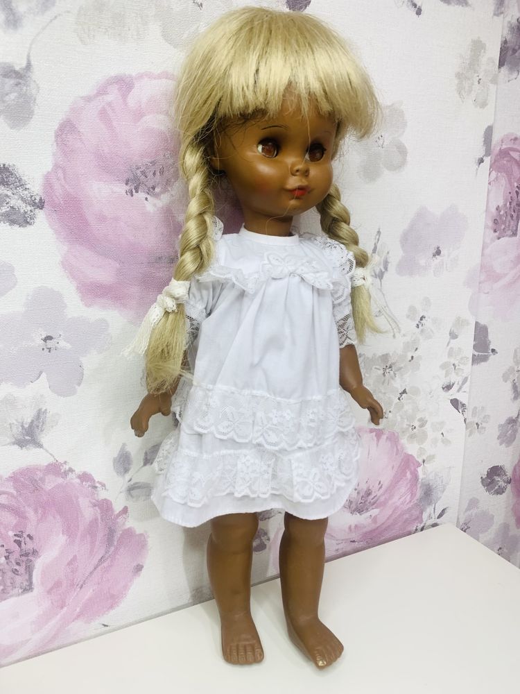 Czarnoskóra lalka, murzynka Uneeda Doll vintage 1963