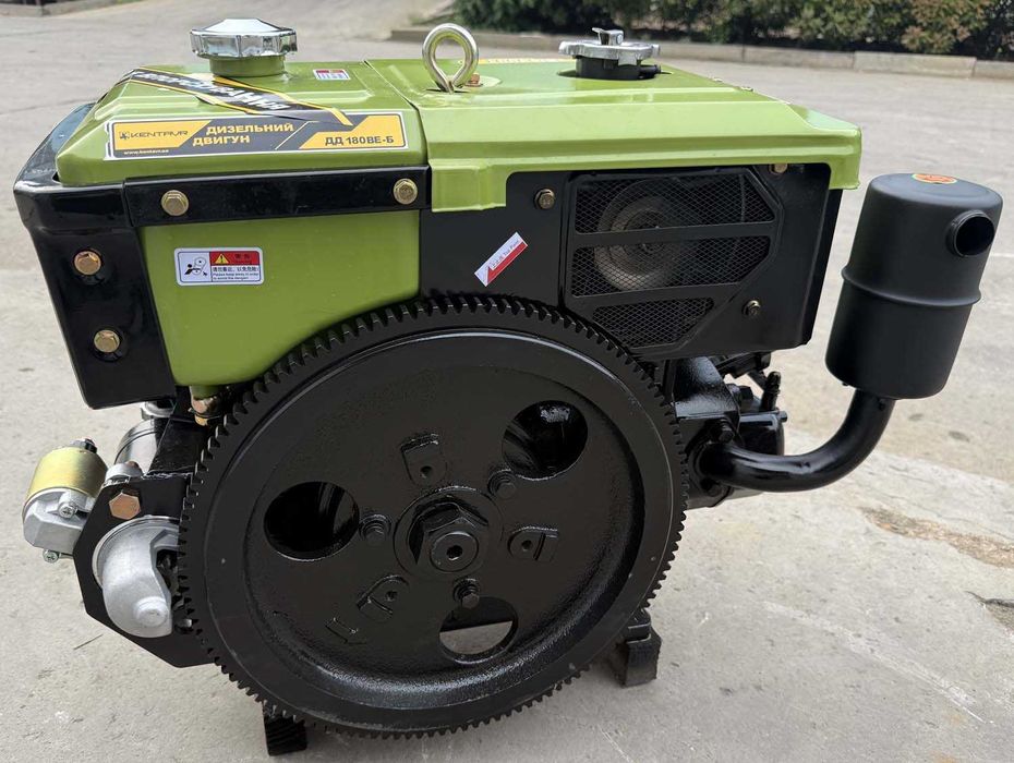 Двигун дизельний на мотоблок 8,10,12к.с з електростартером та без