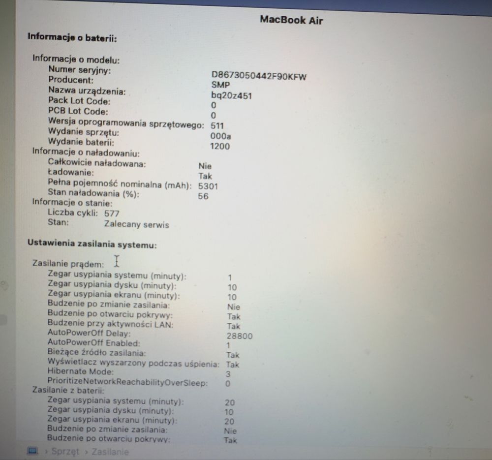 Macbook Air 13” 2017 1,8ghz/8gb/500gb