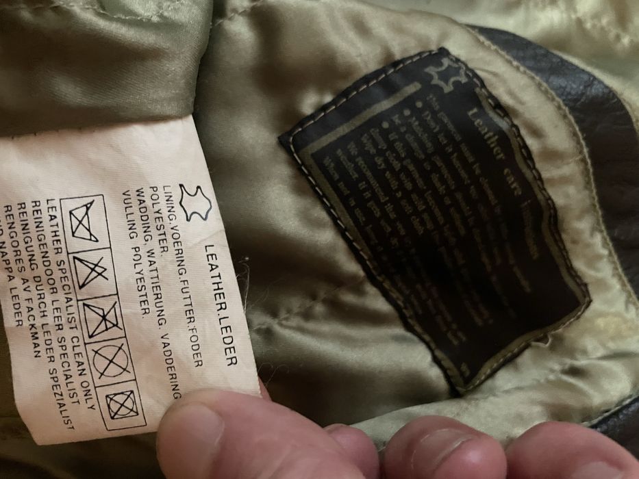 Кожаная куртка L-XL Пилот Бомбер США