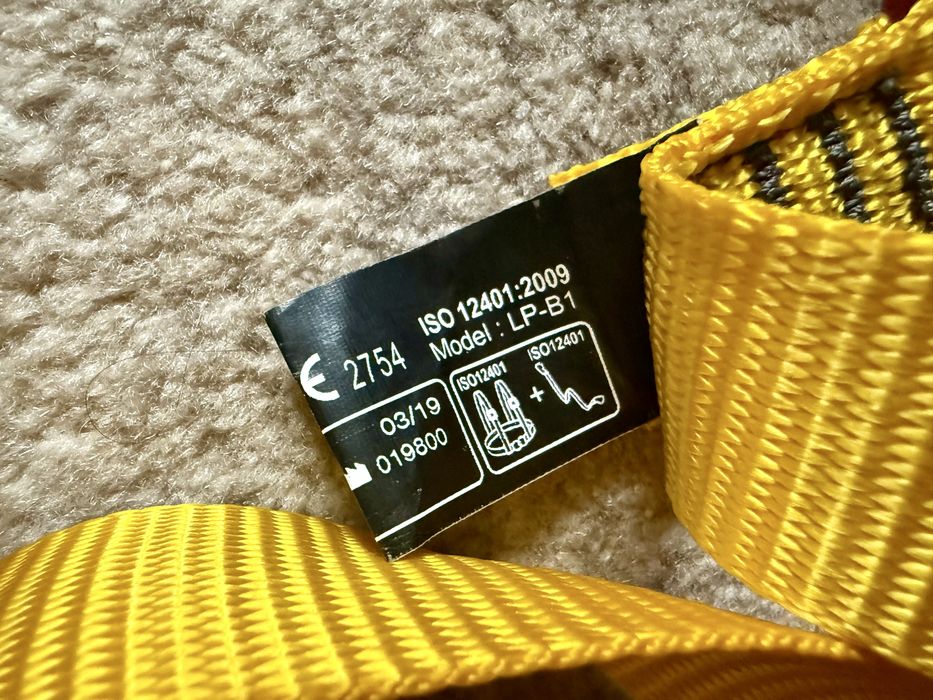 Kamizelka asekuracyjna i life line PLASTIMO HSP-01 + LP-B1