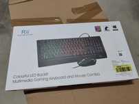 Teclado gaming com rato