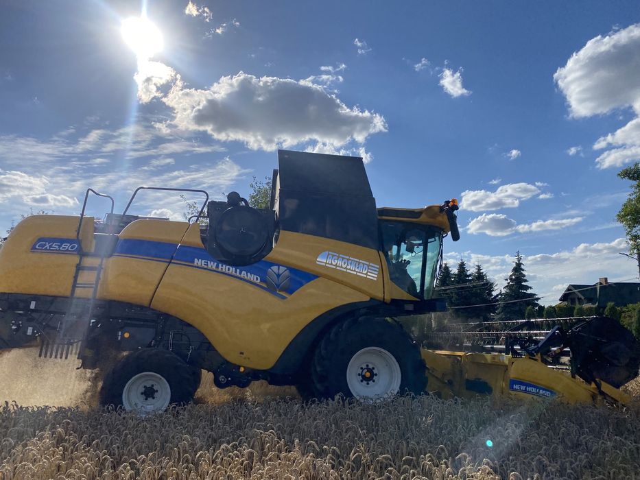 Uslugi koszenia kukurydzy, zbóż