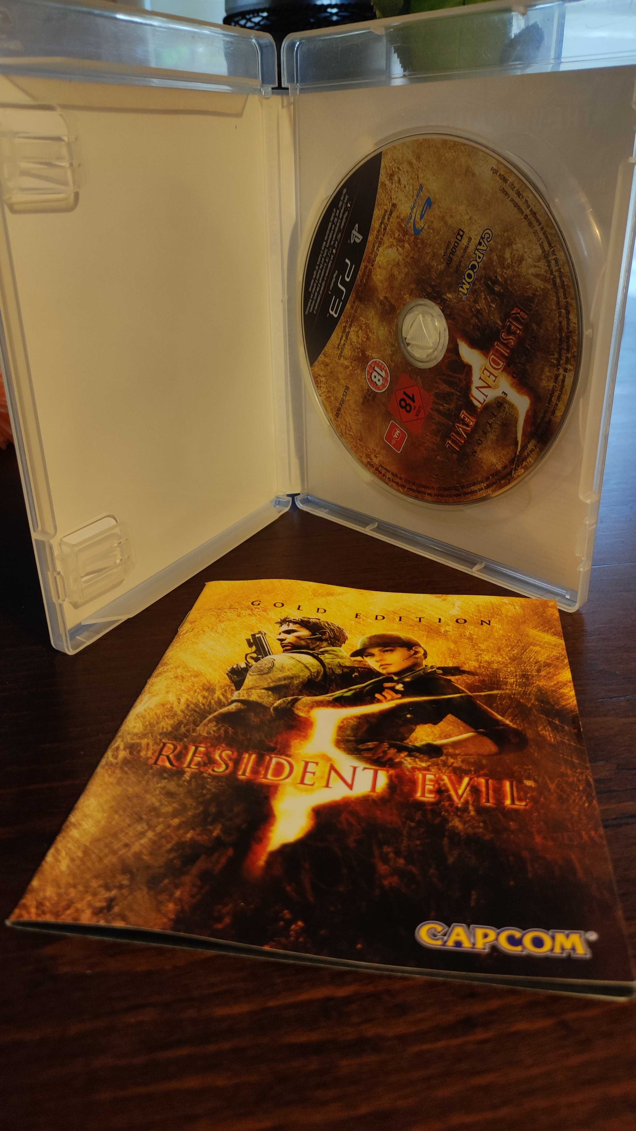 Gry Heavy Rain PL, Resident Evil 5 Gold Edition ANG PlayStation 3, PS3