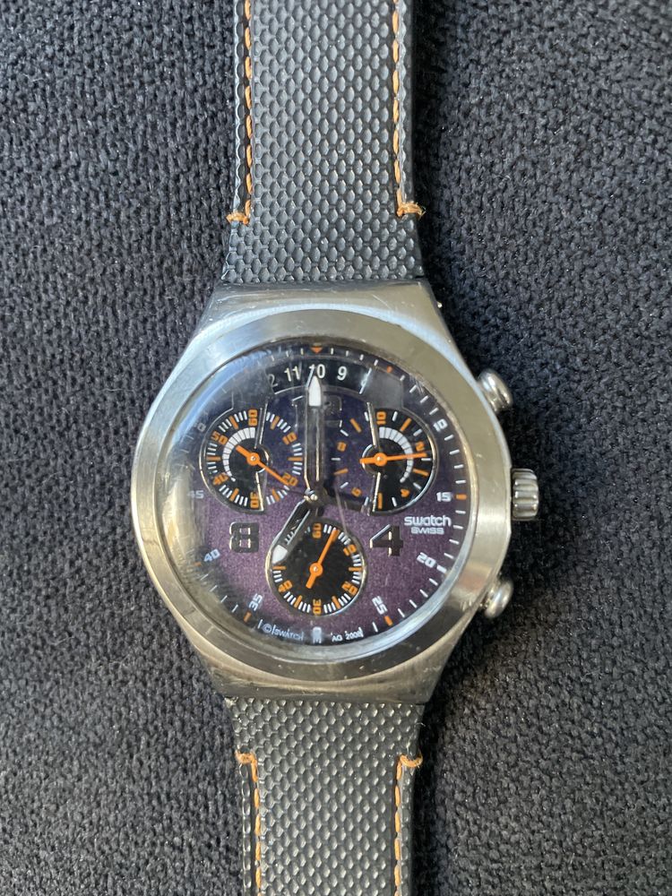 Relogio Swatch swiss irony crono