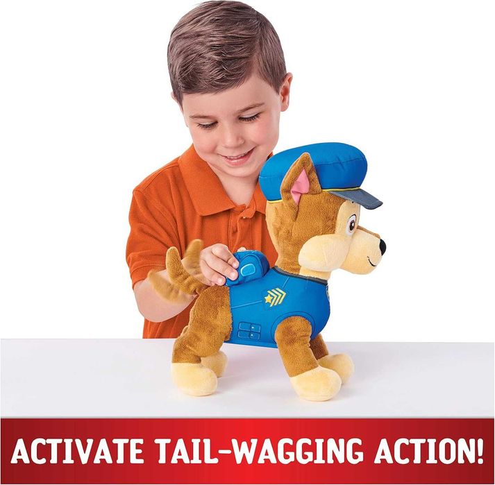 Інтерактивний Чейз Paw Patrol Talking Chase Interactive Plush Гонщик