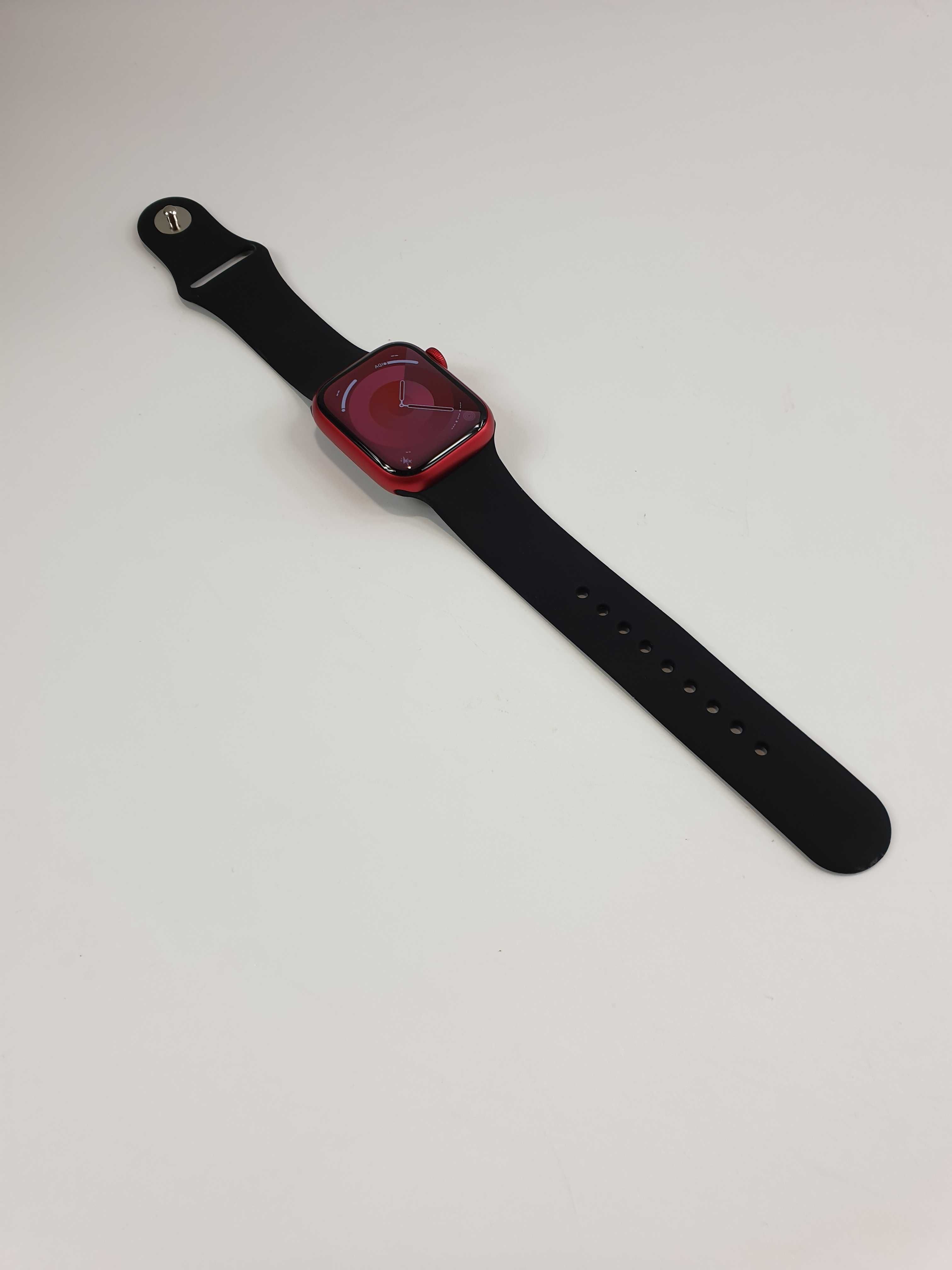 Apple Watch 8 | 41mm | Red | GPS | 100% | klasa A+ | GRATISY #2363b