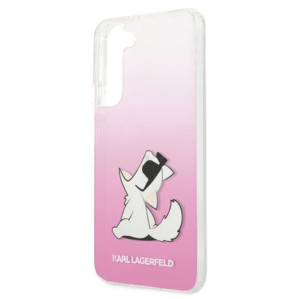 Etui Karl Lagerfeld Choupette Fun dla Samsung Galaxy S22+ Pink