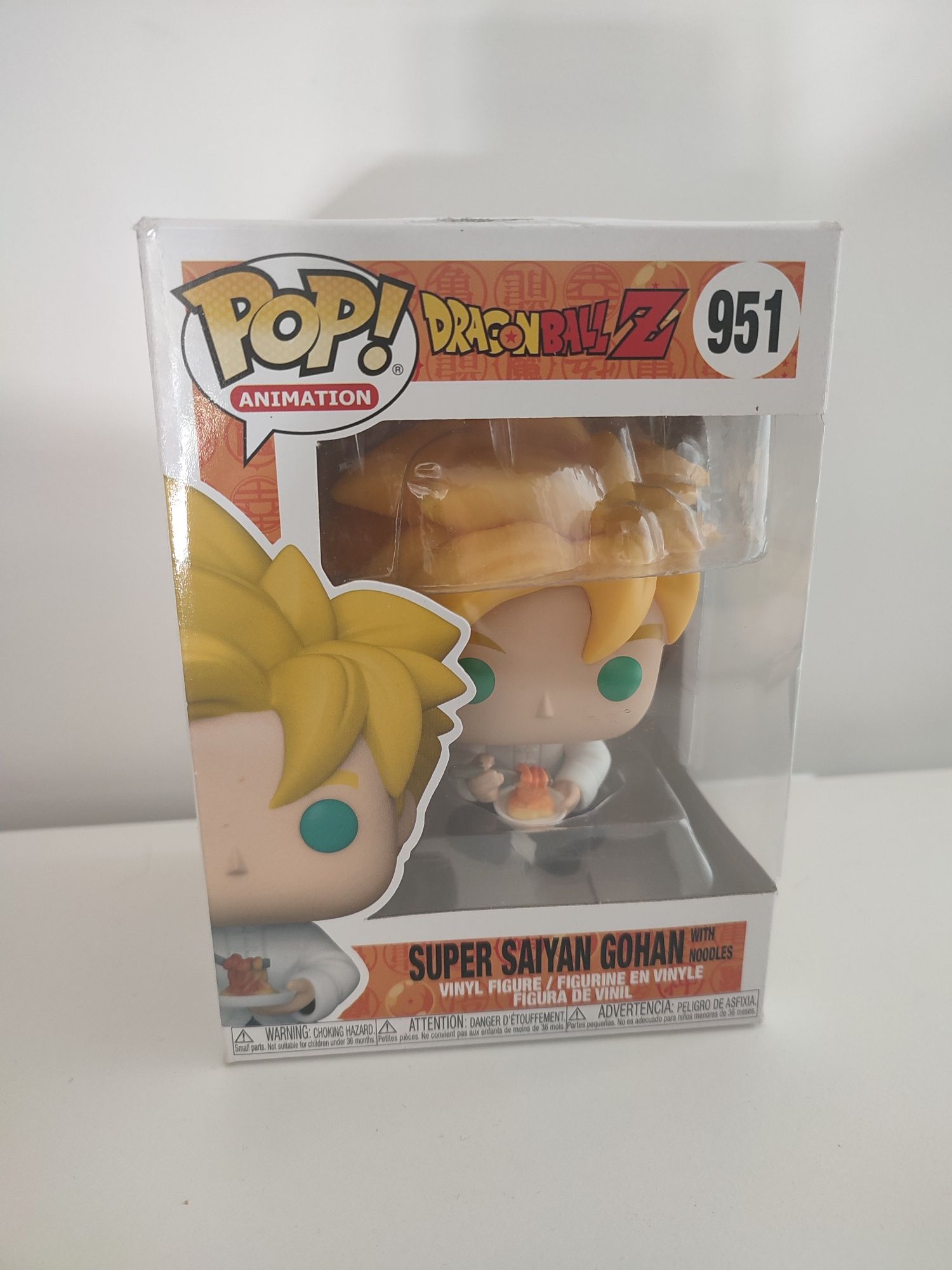 Funko POP! Animation Dragon Ball Z Super Saiyan Gohan With Noodles #95