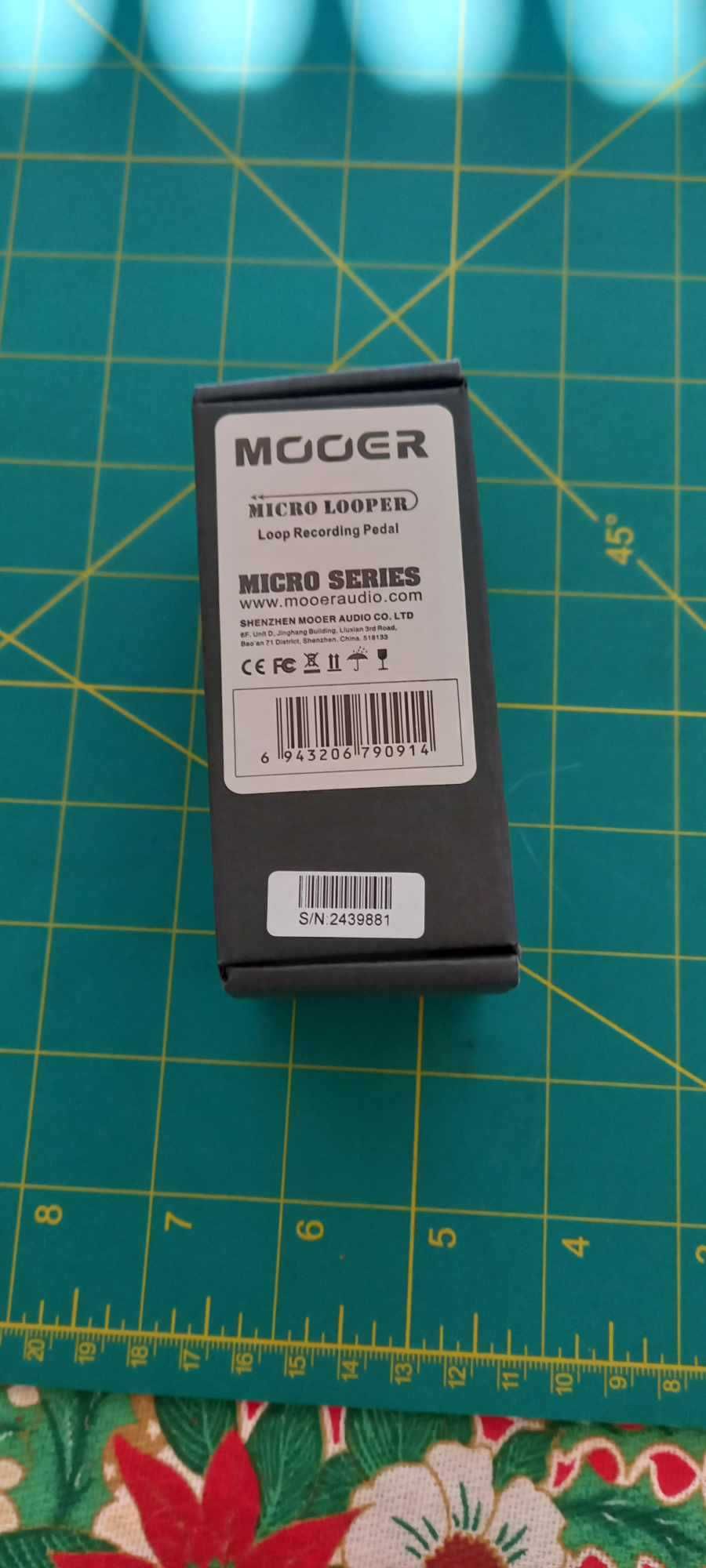 Mooer Micro Looper pedal guitarra