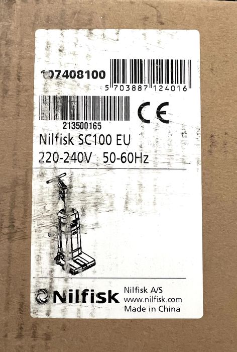 Lavadora aspiradora vertical Nilfisk C100 - Máquina Lavar Chão