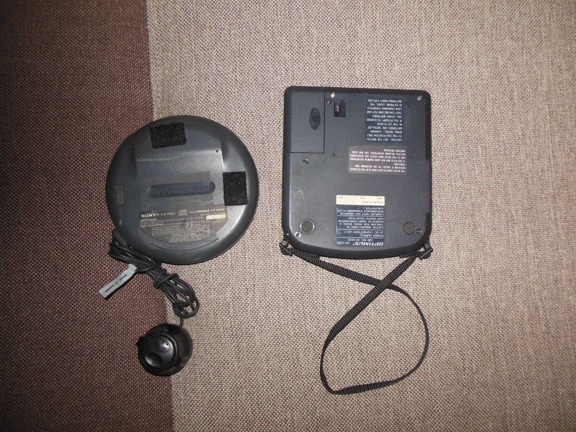 Discman CD odtwarzacze retro