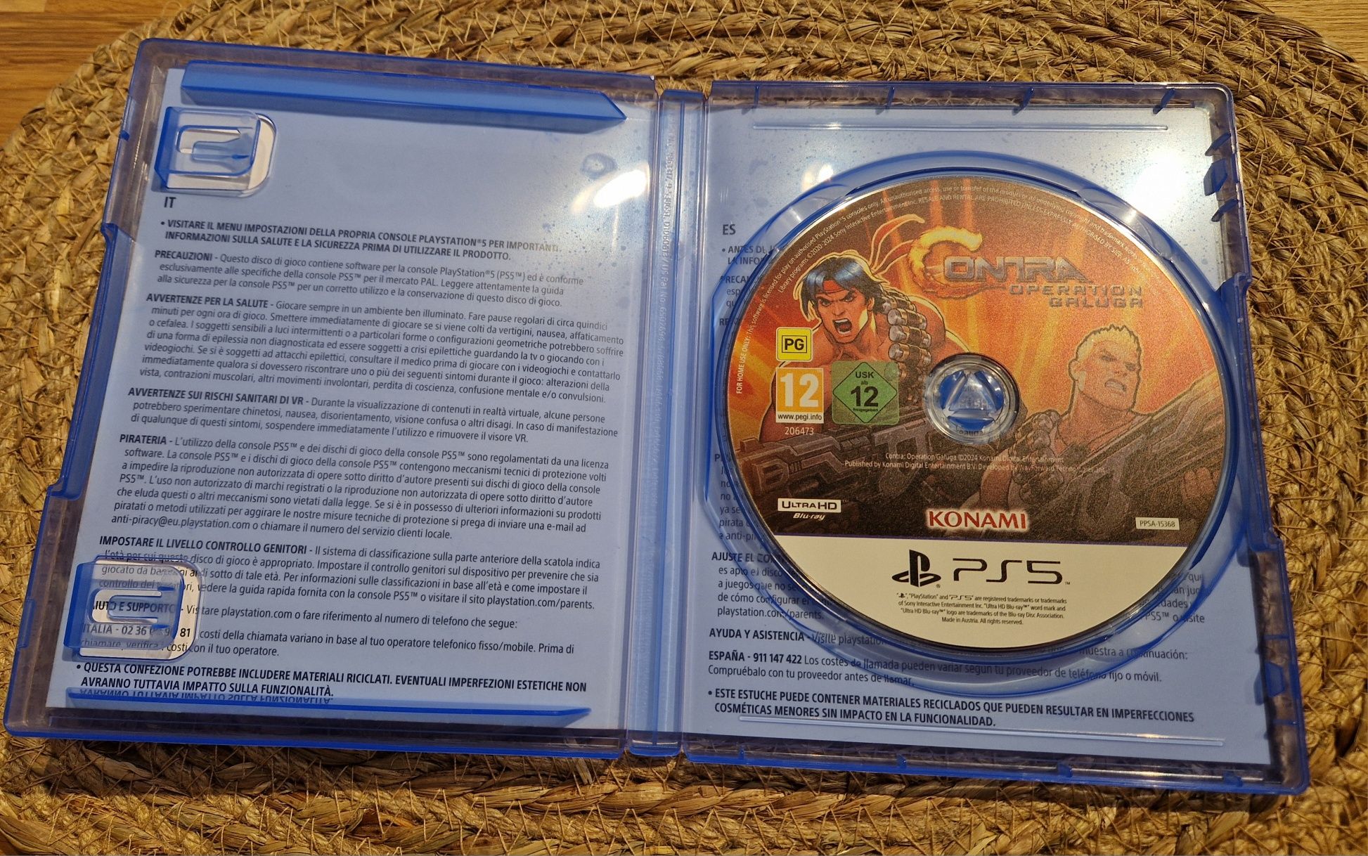 Contra Operation Galuga gra PS5