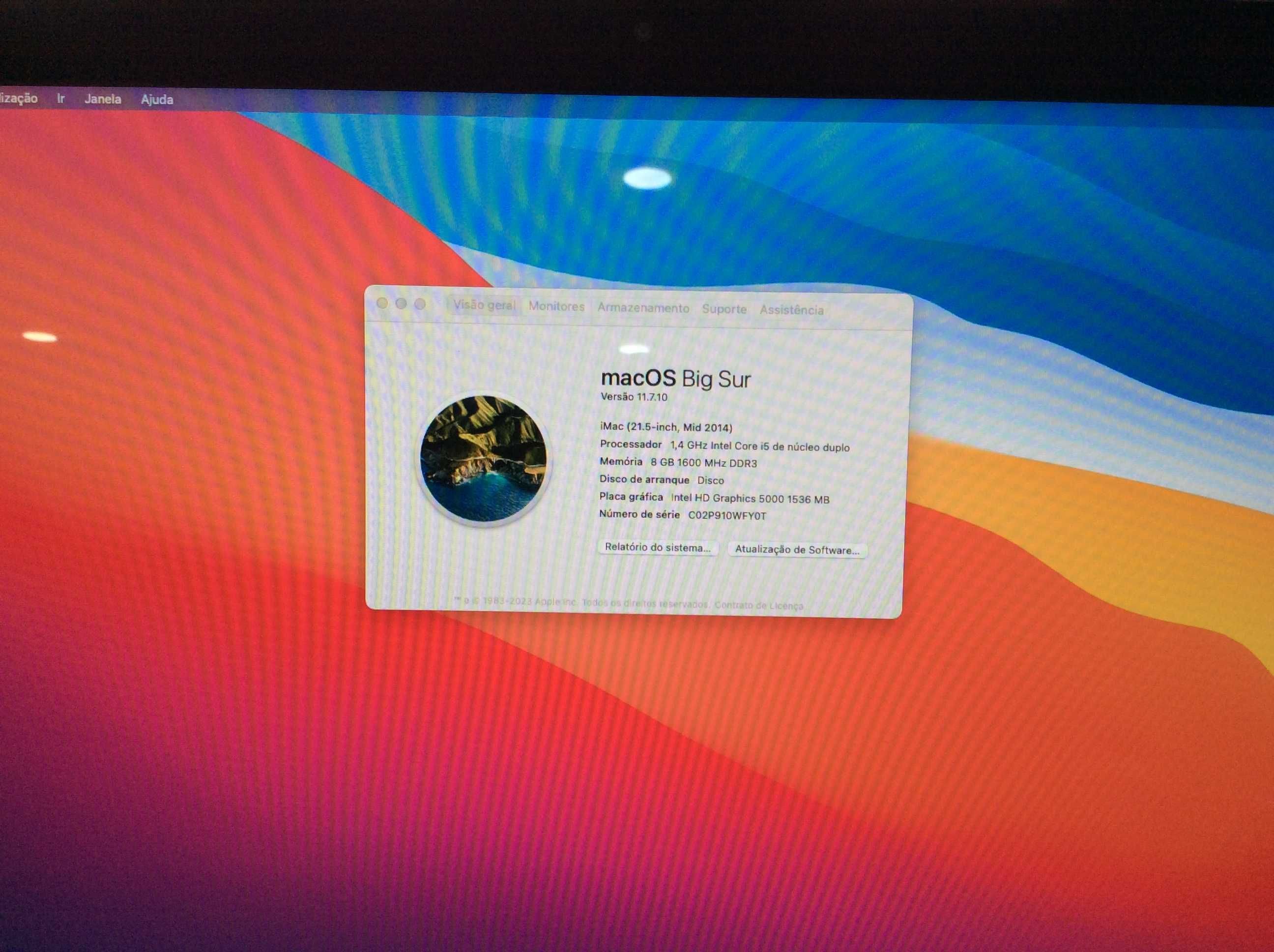 Imac 21.5" - i5-2014