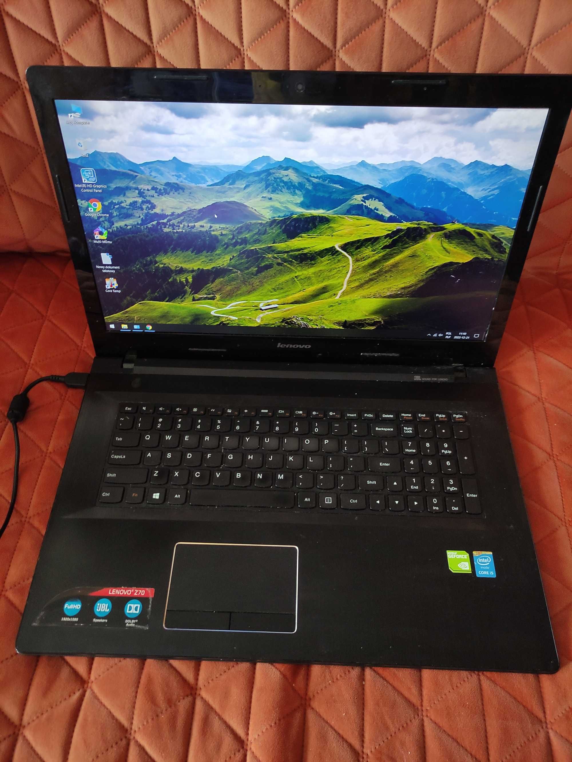 LENOVO Z70-80 17.3" i5 8GB 250GB SSD FHD IPS MAT GF840M