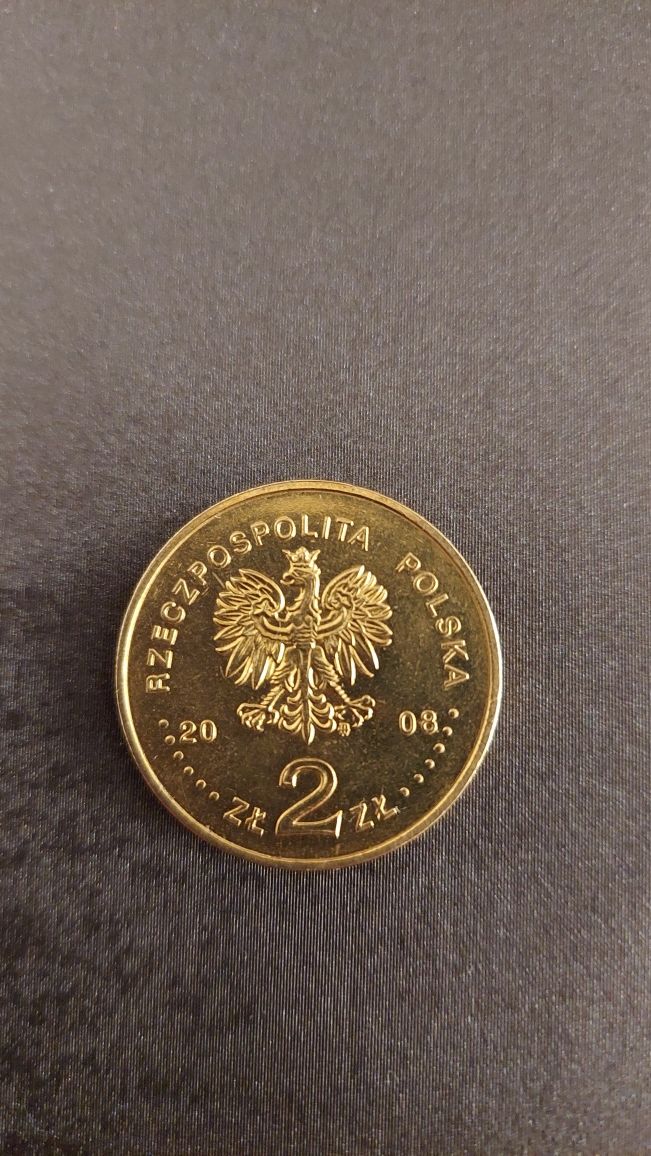 Moneta okolicznościowa 2 zł Zbigniew Herbert z 2008