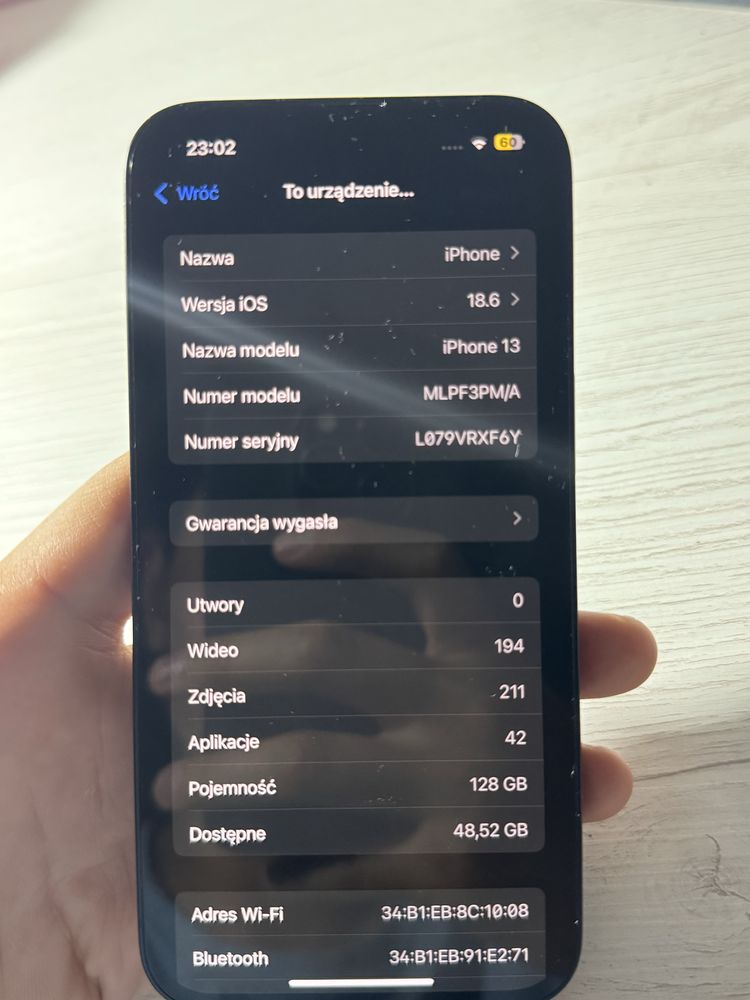 Iphone 13 128GB.