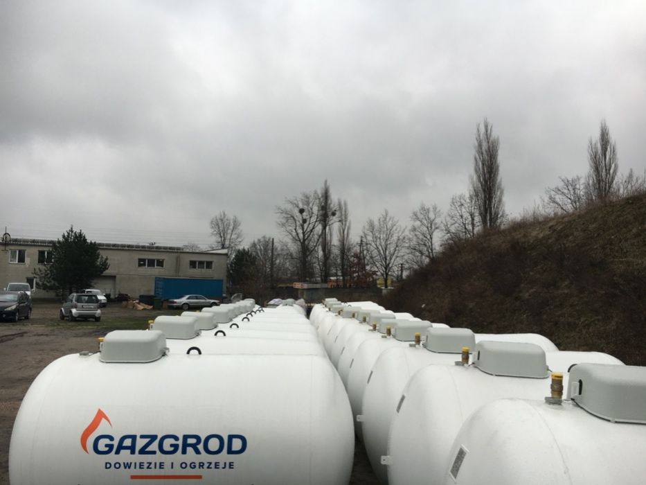 Zbiorniki na gaz płynny propan - Dostawy gazu - Montaż instalacji