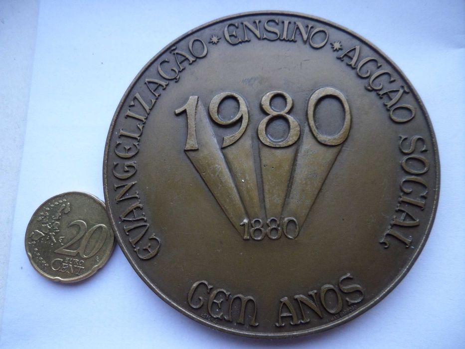 Medalha Centenário Igreja Lusitana Catolica Apostolica Evangelica