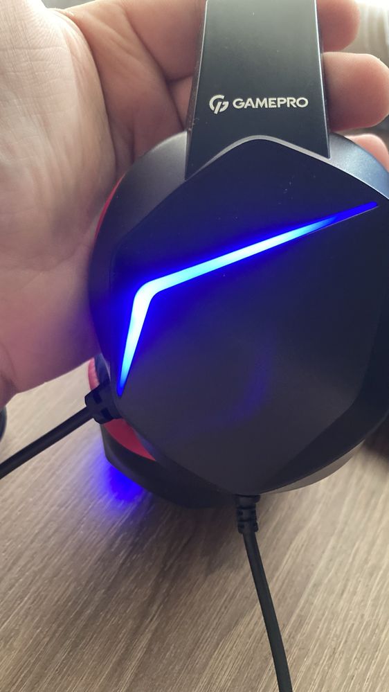 Наушники для пк/GamePro HS311 Чорні RGB