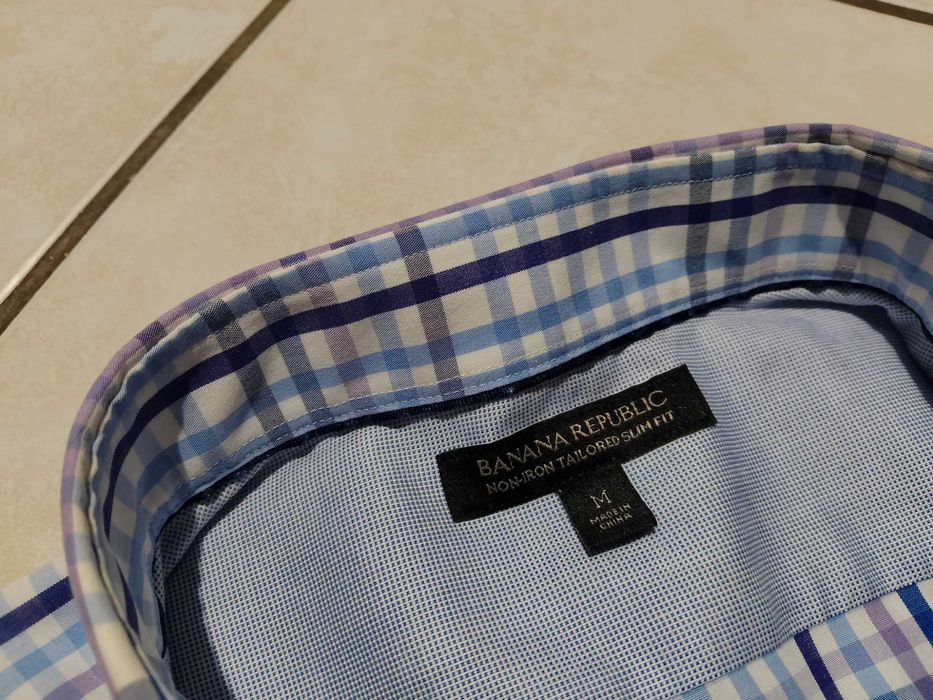 BANANA REPUBLIC USA - NOWA! Markowa Koszula Męska rozmiar M