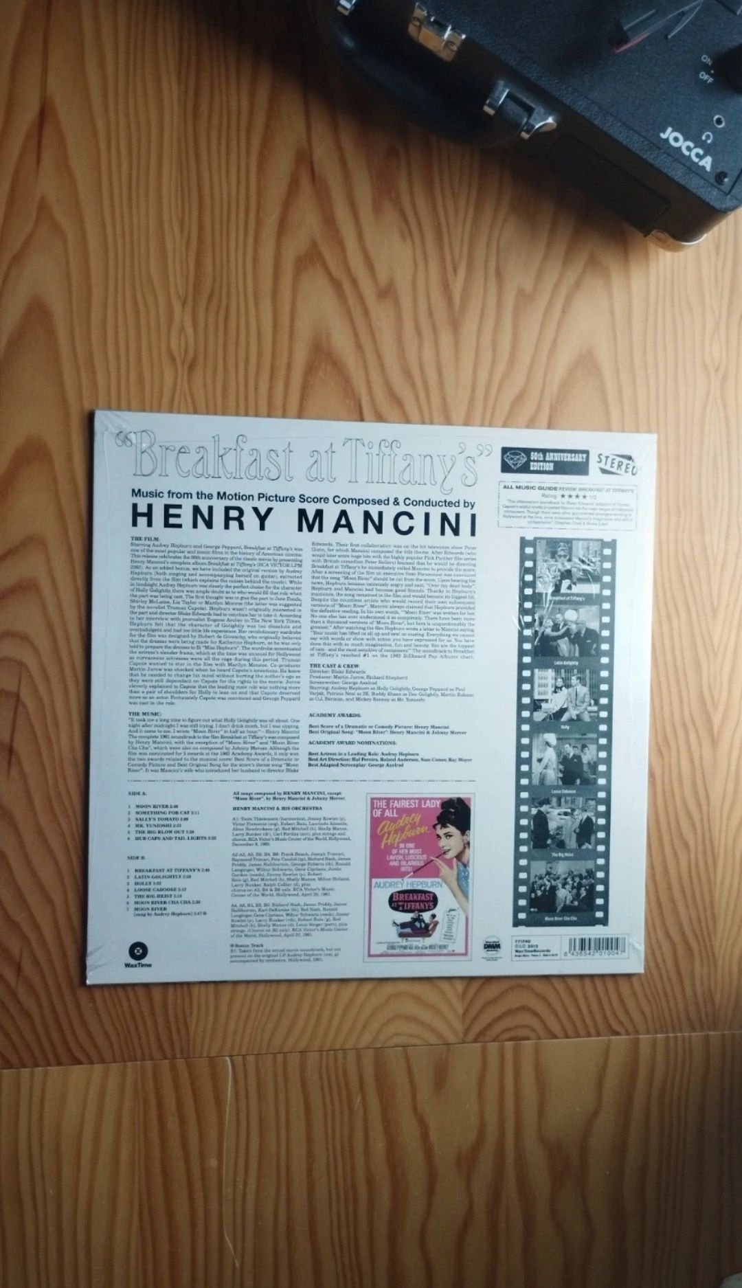 "Breakfast at Tiffany's" vinyl- Henri Mancini