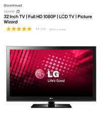 TV LG 32 Full HD 1080p lcd