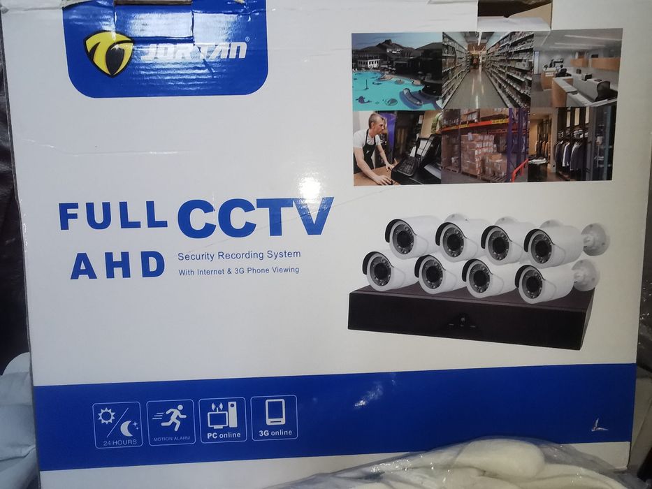 zestaw monitoringu 8 kamer i rejestrator