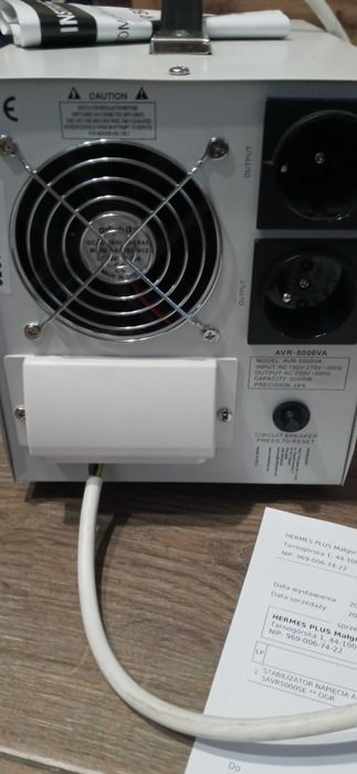 Stabilizator napięcia  avr volt Polska 5000va