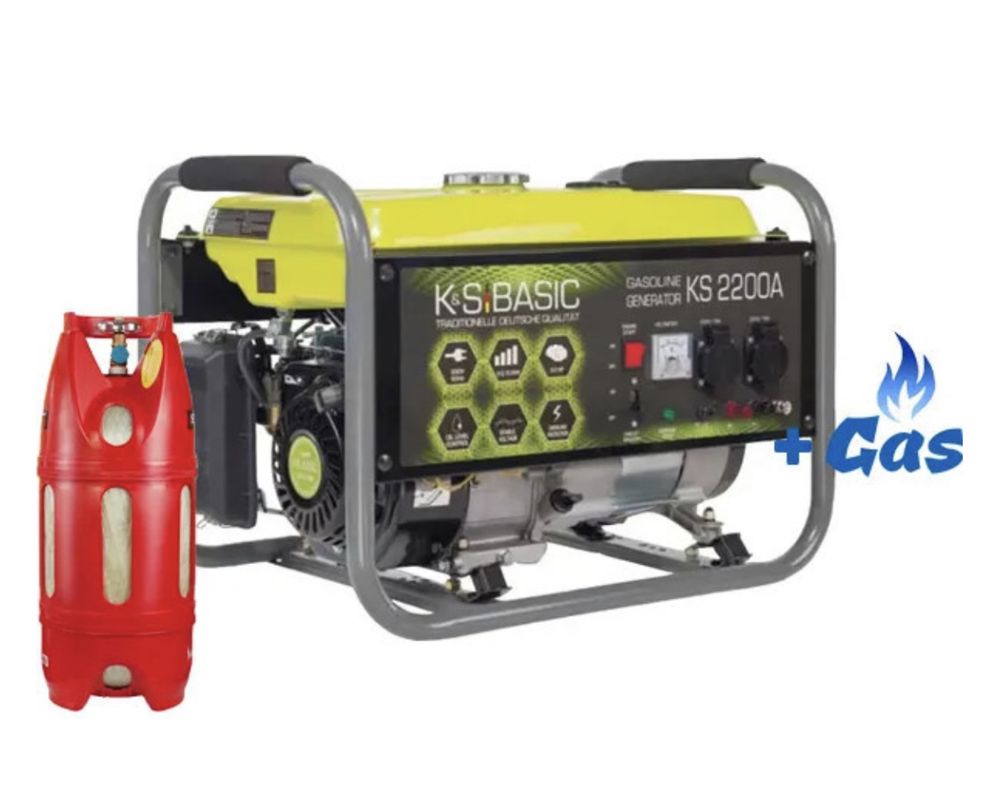 Бензогенератор, электрогенератор, генератор KSB 2200A K&S BASIC