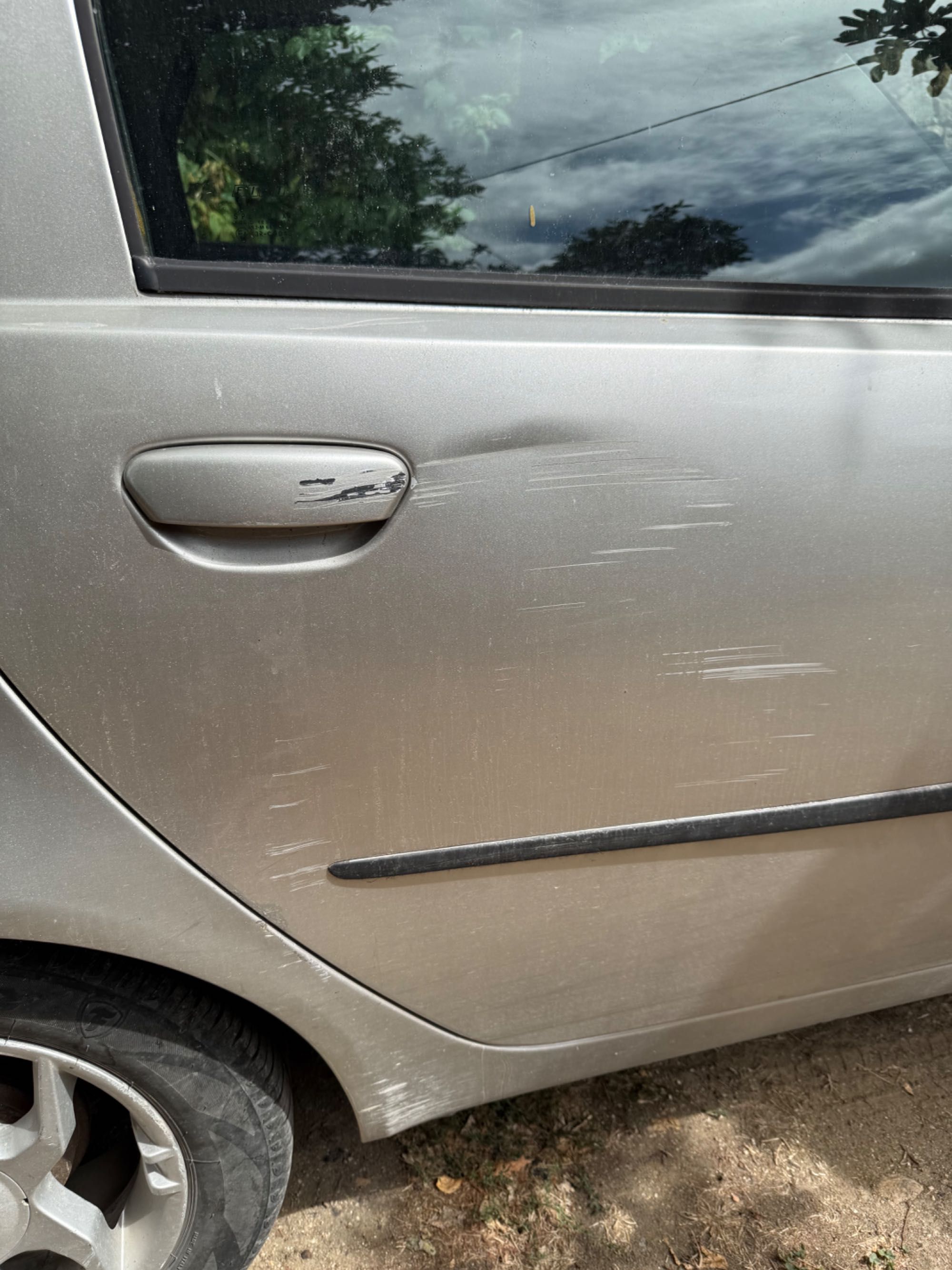 Fiat Punto cinza 2003