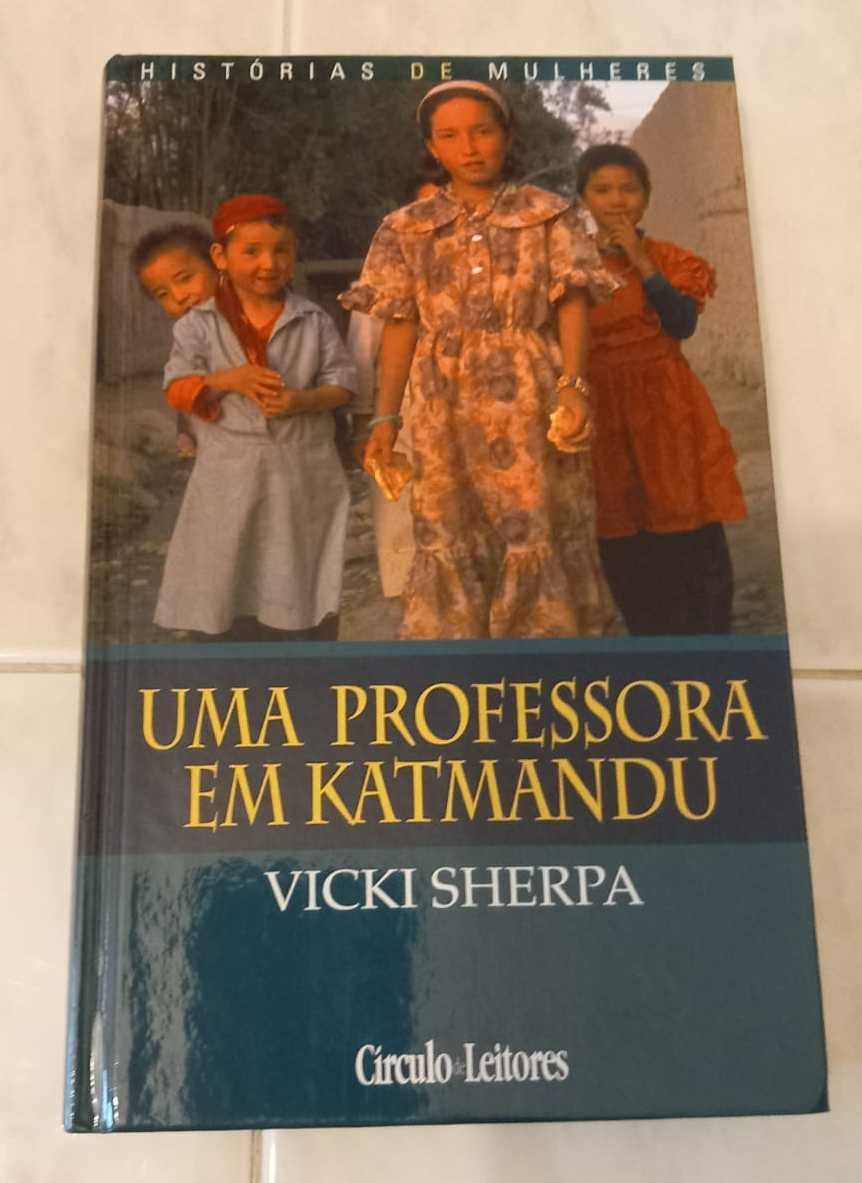 Livro "Uma Professora em Katmandu" - Vicky Sherpa