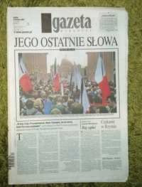 Gazeta Wyborcza 8.04.2005