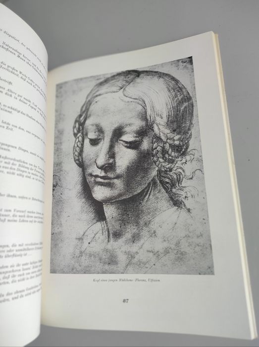 Stary Album 1952 , Leonardo Da Vinci grafiki