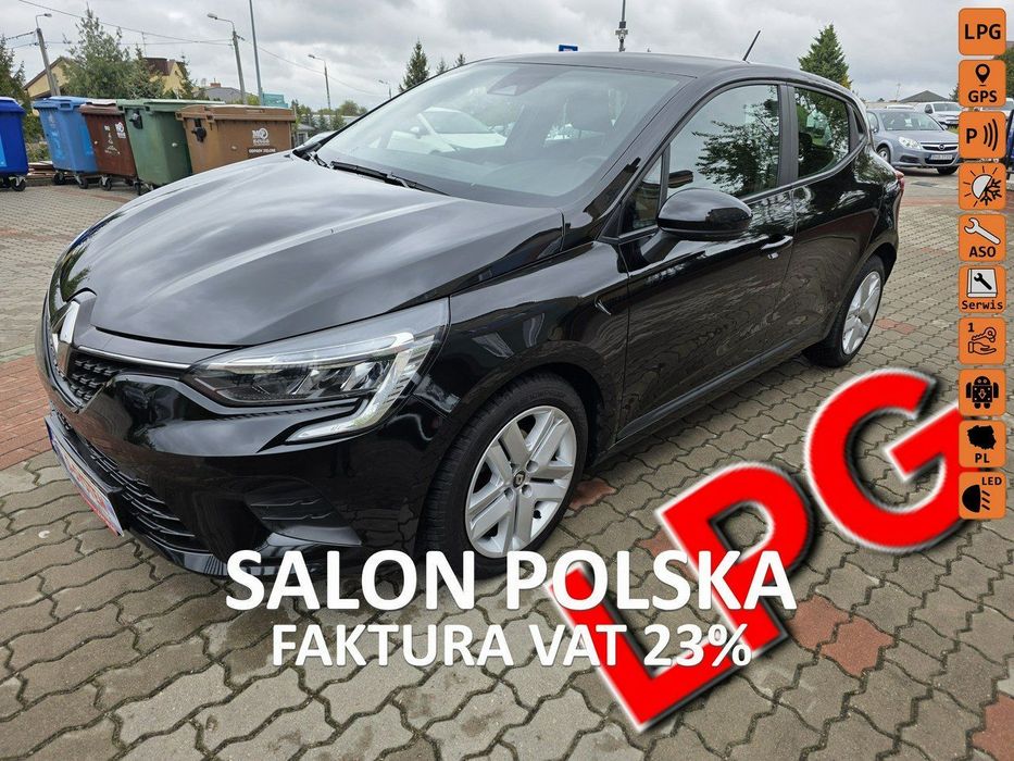 Renault Clio 2021 Tylko Salon Polska 1Właściciel LPG SUPER STAN Gwarancja st