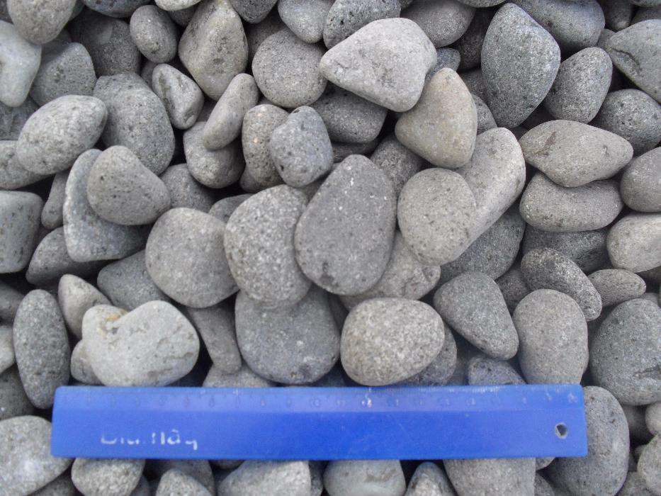 Seixo branco decorativo para jardim