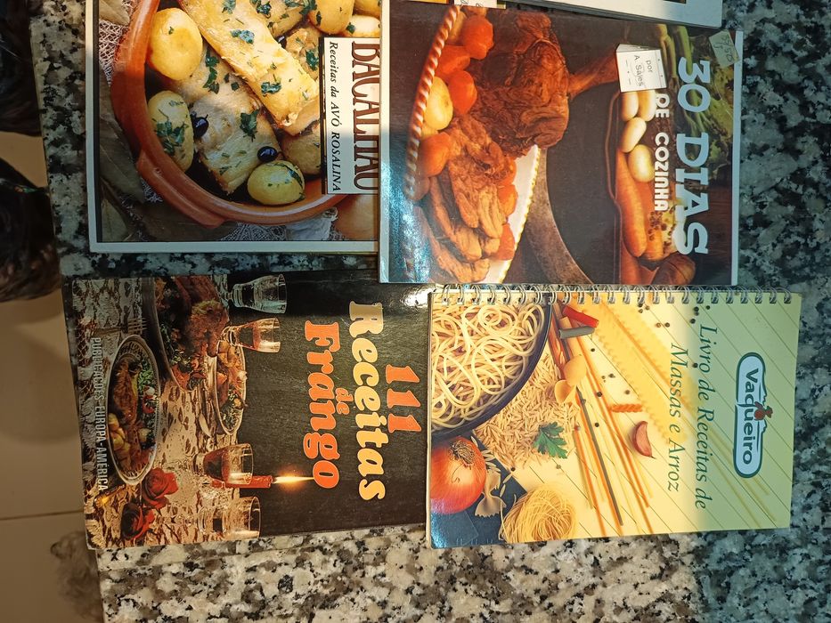 Livros varios  gastronomia