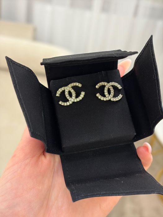 Серьги, сережки, бижутерия оригинал Chanel