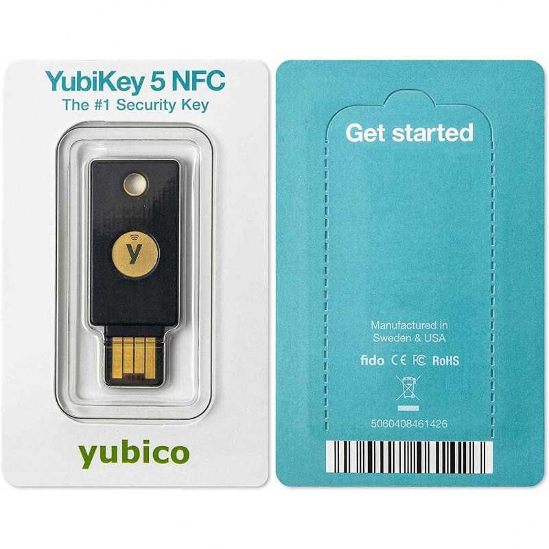 Yubico Yubikey 5 NFC Апаратний ключ Security Key УЦІНКА