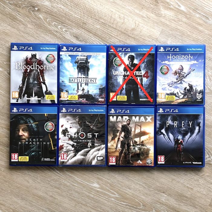 Jogos PlayStation 3/4 (PS3/PS4)