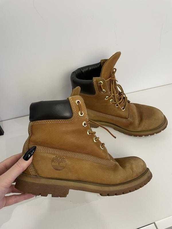 Тімби рижі тімберленди шкіряні ботинки коричневі timberland чоботи