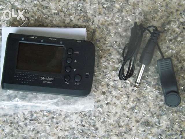 Metronomo + afinador + captador