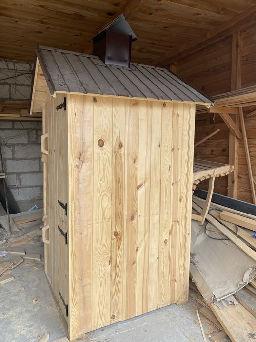 Wędzarnia duża drewniana
