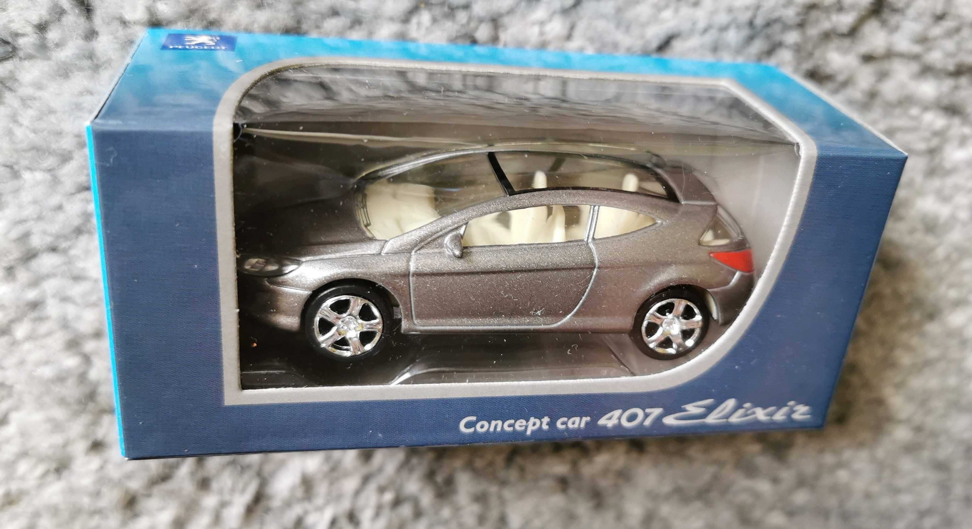 Peugeot 407 Elixir, Medel 1:64 3 inch