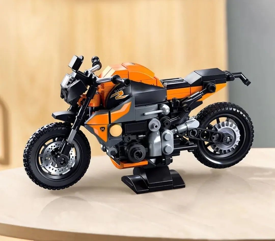 Лего мотоцикл збірний 200 деталей