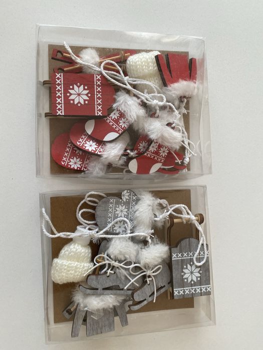 Zawieszki świateczne 12 sztuk/NOWE