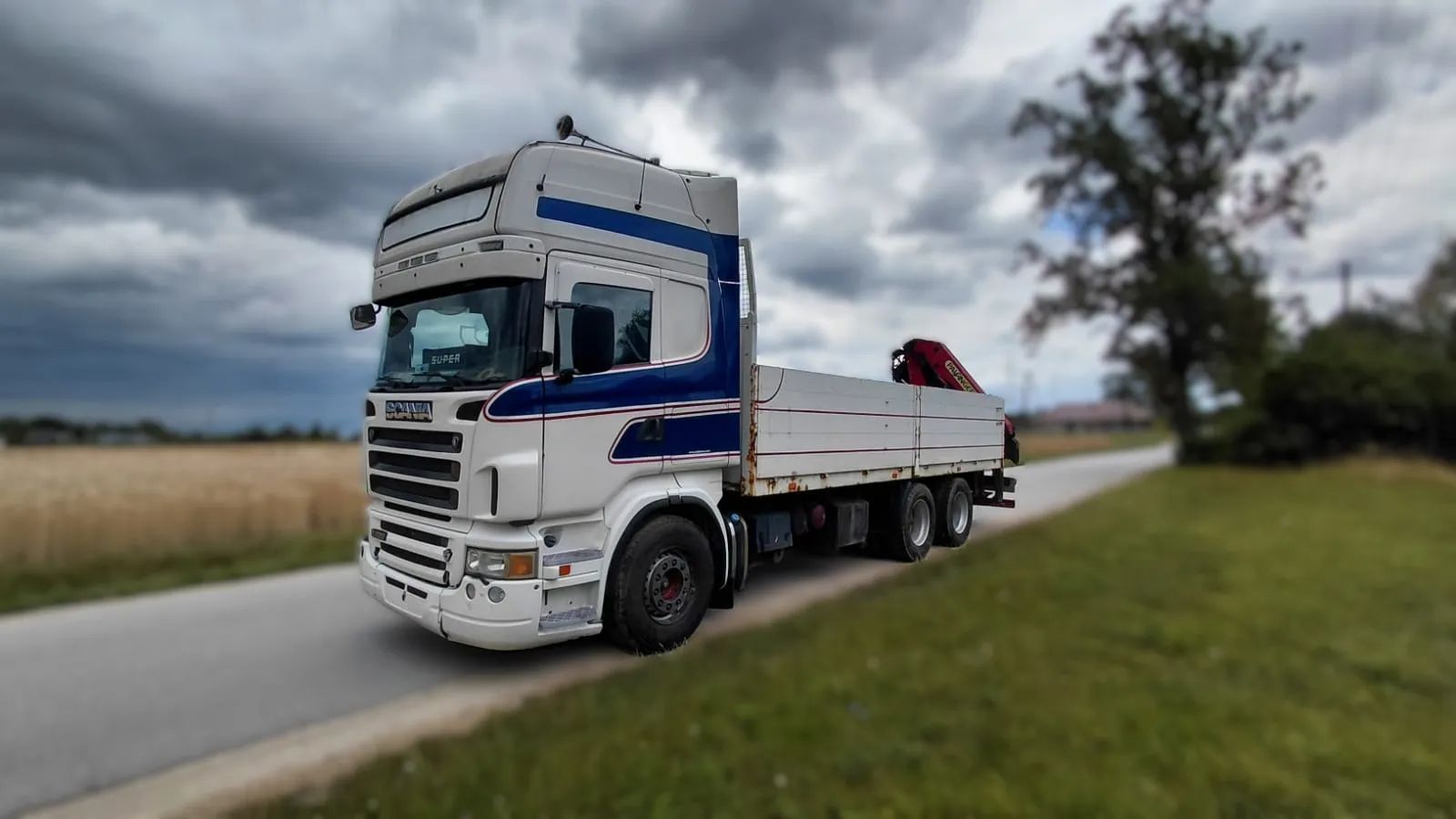 Scania R 620 AUTOAMT RETARDER 6X 4  HDS PALFINGRR EURO 5 5 ZAMIANA