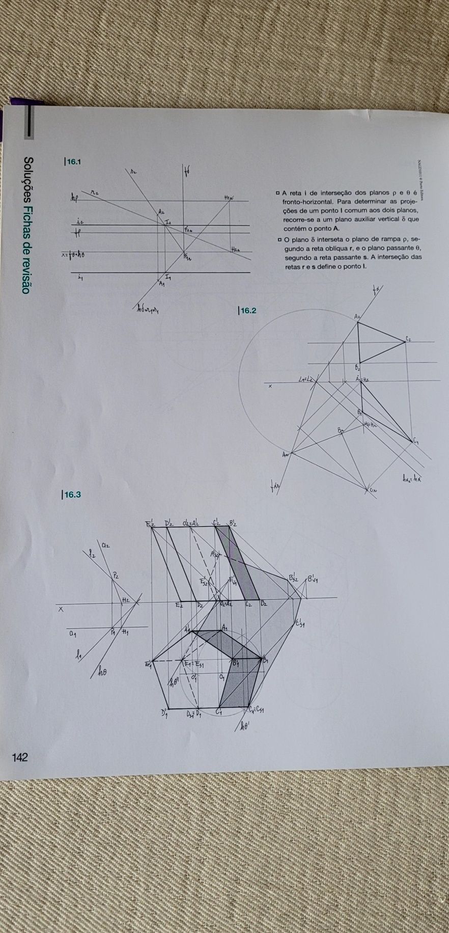 Geometria Descritiva A 10/11° Treino Exames