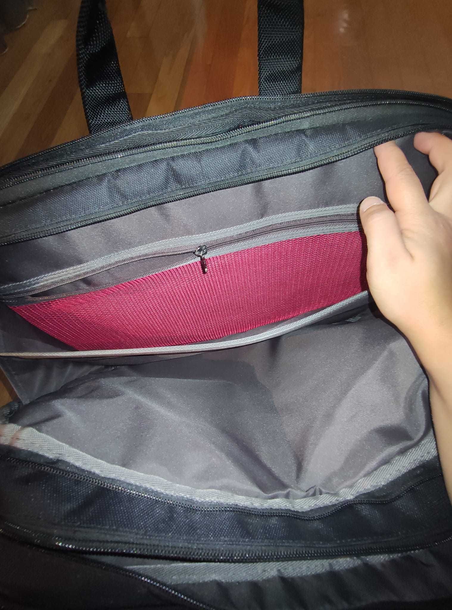 Mala / Mochila PC Samsonite Laptop Pillow 3 Toploader XL Black 17.3"